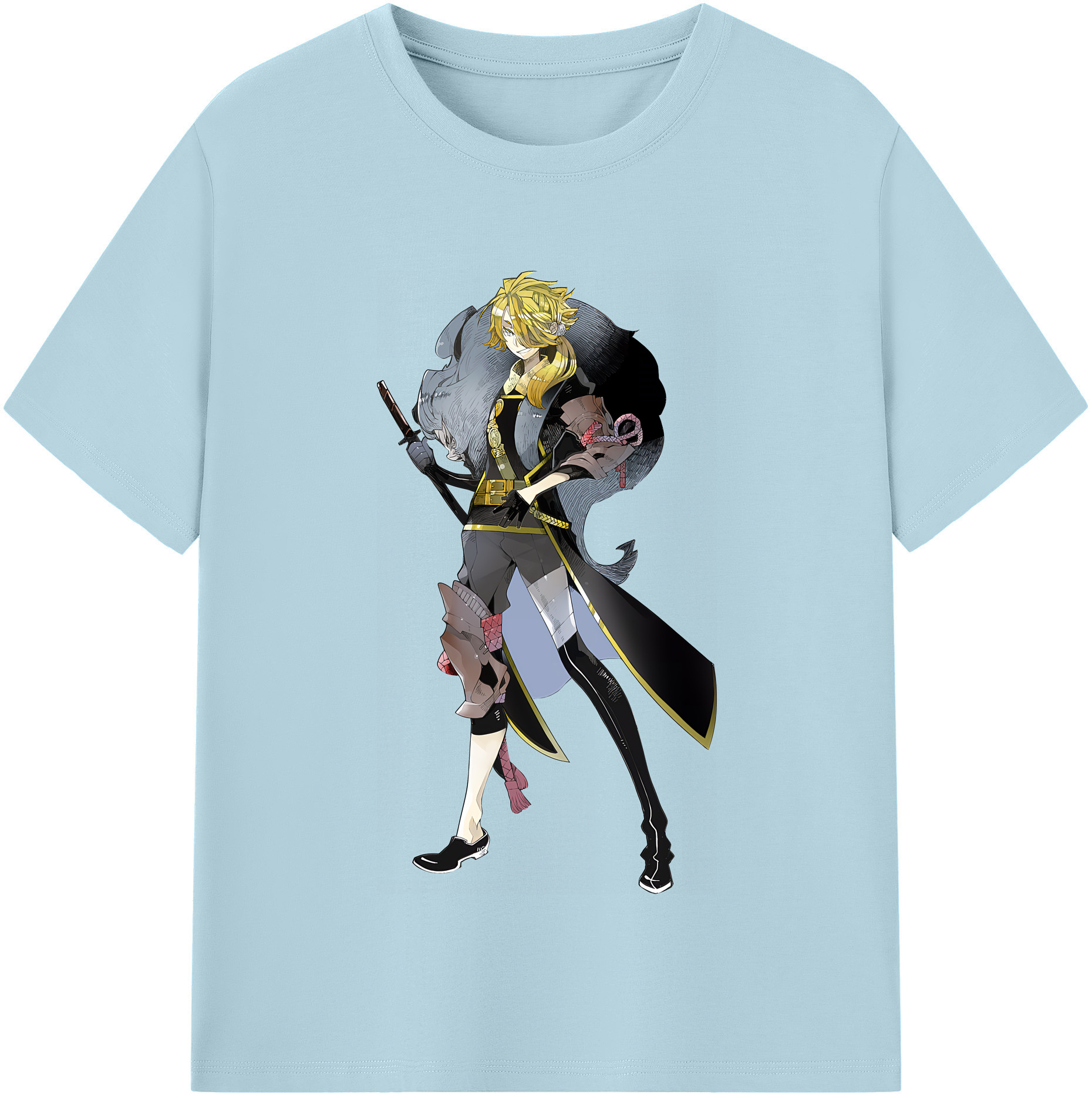 （画像用） 刀剣乱舞 Touken Ranbu 綿100％半袖Tシャツ（フロントプリント）